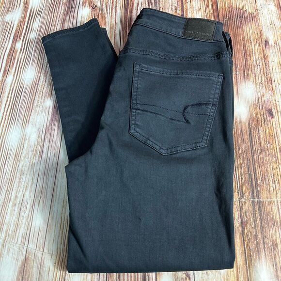 American Eagle Outfitters Denim - NEW American Eagle HI RISE JEGGING Womens Size 4 Blue Jeans Denim Pants 26x28.5